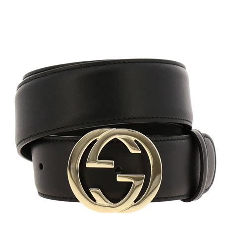 cintura gucci semplice nera|Gucci portafoglio donna.